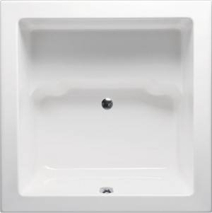 Beverly 4848 Rectangle Japanese Style Tub with Seat