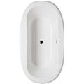 Center Drain, Oval Soaking Tub