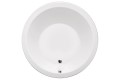 Round Tub, End Drain, Flat Rim