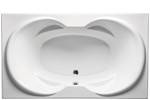 Rectangle 60 x 42 Tub, Center Side Drain, Raised Back Rests & Armrests