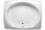 Malibu Large Rectangle Soaking Tub from Americh