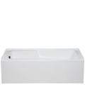 Matty Alcove Tub with Smooth Front Skirt