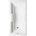 Ren Rectangle Tub with Armrests and End Drain