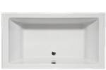 Rectangle 66 x 32 Tub, Center Side Drain, Modern, Boxy