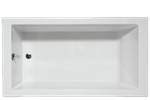 Rectangle 66 x 32 Tub, End Drain, Modern, Boxy