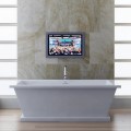 Rectangle Freestanding Tub with Squared Pedestal Base