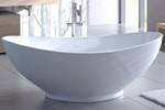 Oval Tub with Raised Back Rests