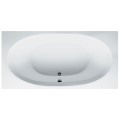 Center Side Drain Bath with Neck Rest