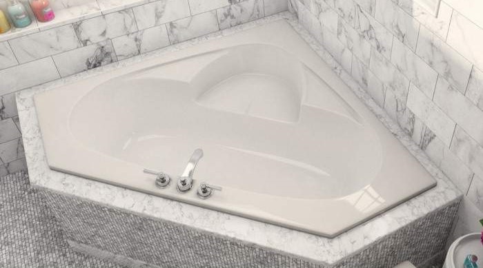 Bermuda 1 Corner Tub with Seat