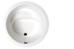 Beverly 4242 Round Japanese Soaking Tub