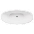 Contura II Top View, Center Center Drain, 2 Backrests