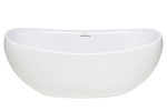 Oval Freestanding 72 x 36 Double Slipper Tub