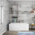 Lex Rectangle Tub with Straight Sides