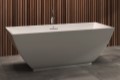 Marseille Installed with Freestanding Tub Filler Centered Behind