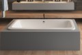 Nerissa Installed as a Drop-in Bathtub, Freestanding Surround