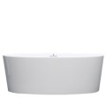 Oval Tub with Angled Sides, Flat Rim