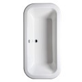Samuel Rectangle Tub with Rounded Corners and Center Drain