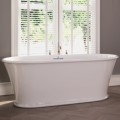 Rectangle Soaking Tub with Curving Sides