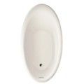 Oval Tub, End Drain, Rolled Rim