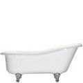 Clawfoot, Raised Back Soaking Tub