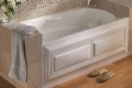 Alcove Bath with Raised Panel Skirt