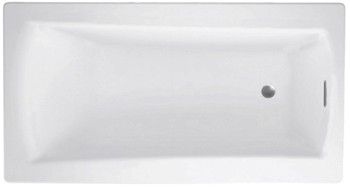 Rectangle Tub with End Drain