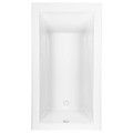 Modern Rectangle Tub, End Drain