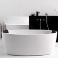 Oval Freestanding Bath with Optional Pillows