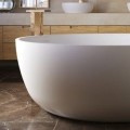 All White Freestanding Bath