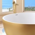 Gold Outside, Freestanding Bath