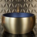 Gold Outside, Freestanding Bath