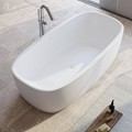 White Oval Bathtub