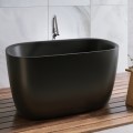 Small Oval Bath with a Flat Rim, Slightly Curving Sides