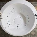 Whirlpool & Air Jetted Bath Tub, Bottom & Sides