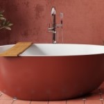 Oxide Red on Tub Exterior