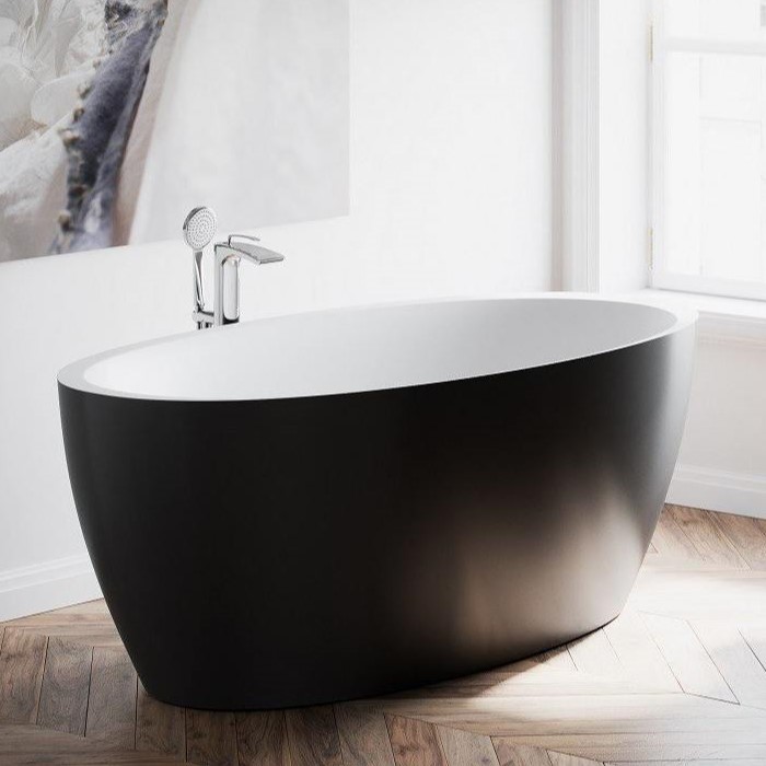 Aquatica Sensuality Solid Surface Freestanding Bathtub