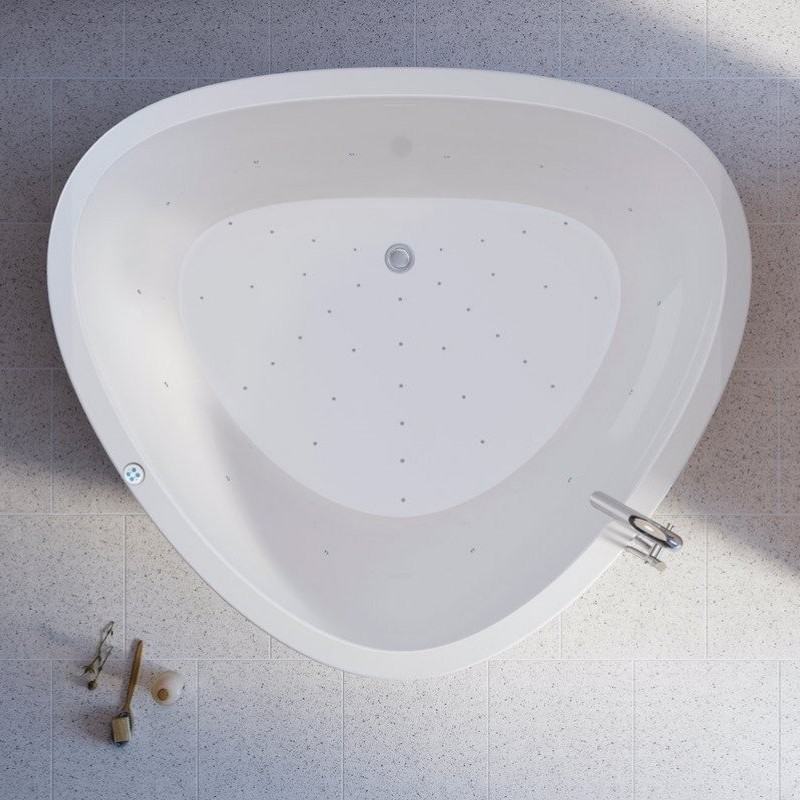 Aquatica Trinity Solid Surface Freestanding Bathtub