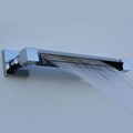Waterfall Shower Head with Water