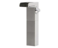 Tall Vessel Faucet with open waterfall