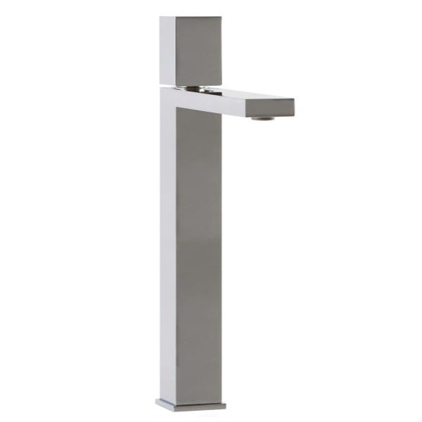 Tall Single Hole Faucet with Square Control