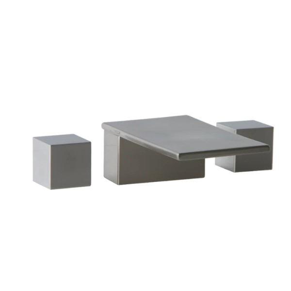 Square Style Tub Filler with Flat Spout