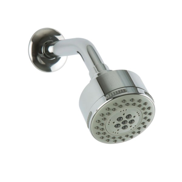 Wall Mounted Round Showerhead with Arm