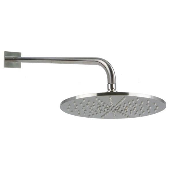 Large Round Shower Head, Square Shower Arm