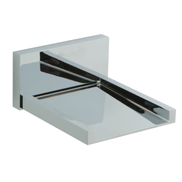 Open Square Style Waterfall Wall Mount Tub Spout