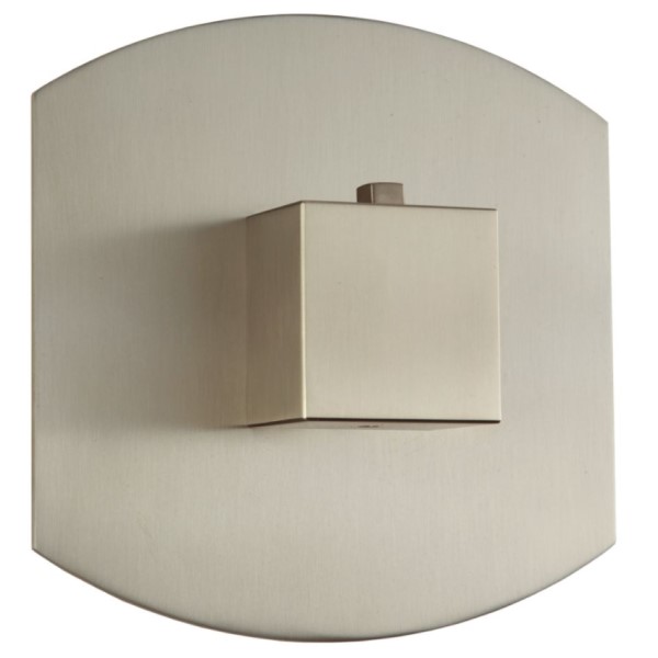 Square Handle Thermostatic Control, Safire Back Plate