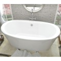 Atlantis Allure Oval Freestanding Bath with 2 Raised Backrests