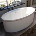 Oval Center Drain Freestanding Bath