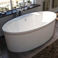 Atlantis Suisse Oval Center Drain Freestanding Bath