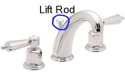 Lift Rod Drain