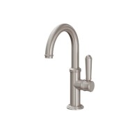 Curving Spout, Side Lever Control - Short, Thin Stick Handle